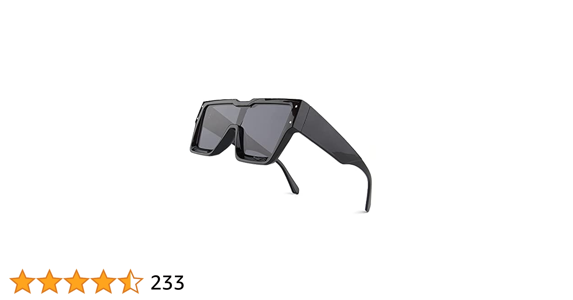 Le Specs オーバーサイズ サングラス LSPC-001 黒 ケース付き 681373_1721106033223.jpg